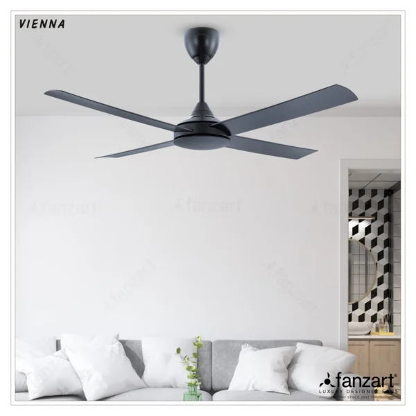 Vienna Matte Black- 52