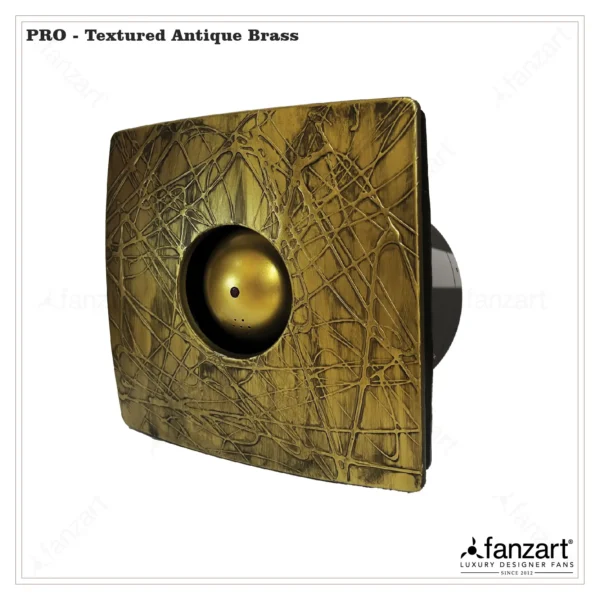 Pro 6” Textured Antique Brass