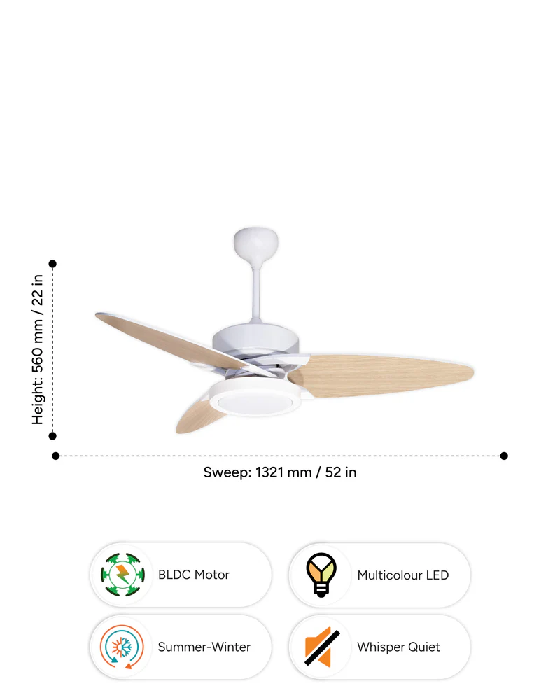 Propeller Matte White / Light Beech - Image 4