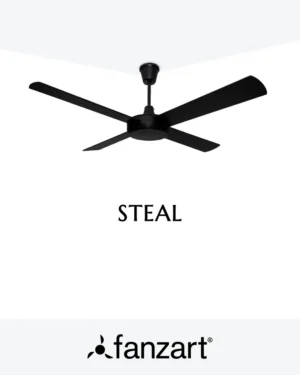 Steal Matte Black