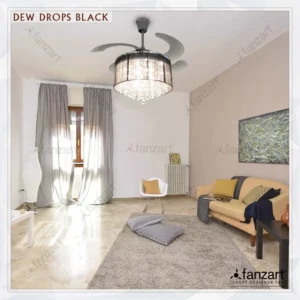 Dew Drops Nickel Black