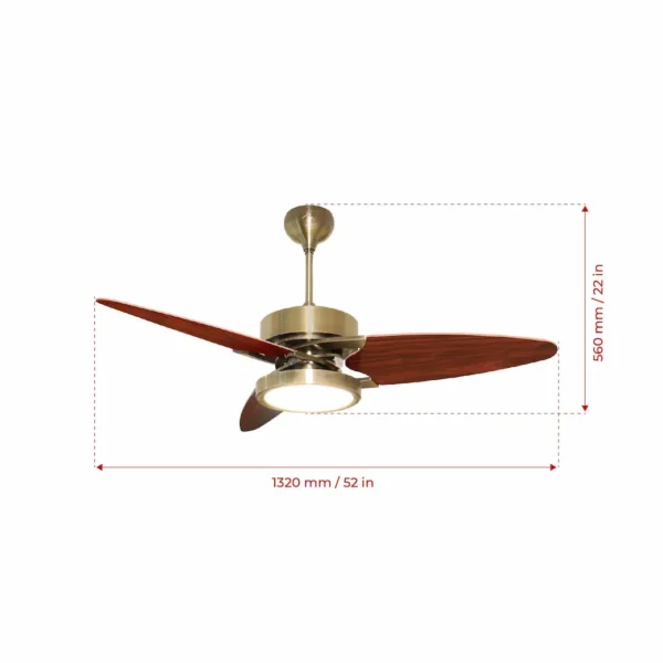 Propeller Antique Brass - Image 4
