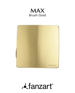 Max 6” Brush Gold