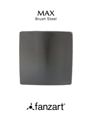 Max 6” Brush Steel