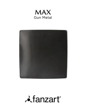 Max 6” Brush Gun Metal