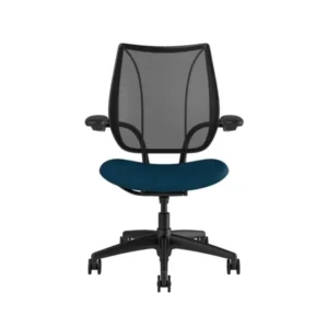 Liberty Task Chair: Black Frame, Standard Foam Seat