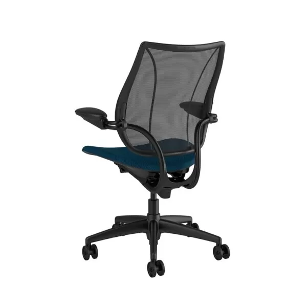 Liberty Task Chair: Black Frame, Standard Foam Seat - Image 3