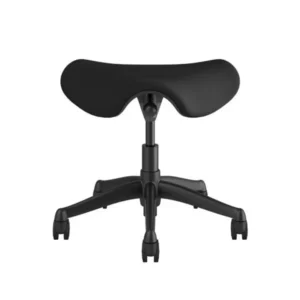 Ergonomic Saddle Chair – Polished Aluminium