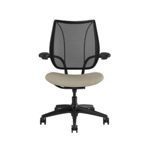 Liberty Task Chair: Black Frame, Standard Foam Seat