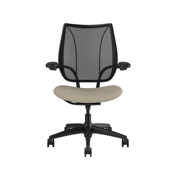 Liberty Task Chair: Black Frame, Standard Foam Seat