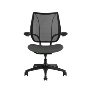 Liberty Task Chair: Black Frame, Standard Foam Seat