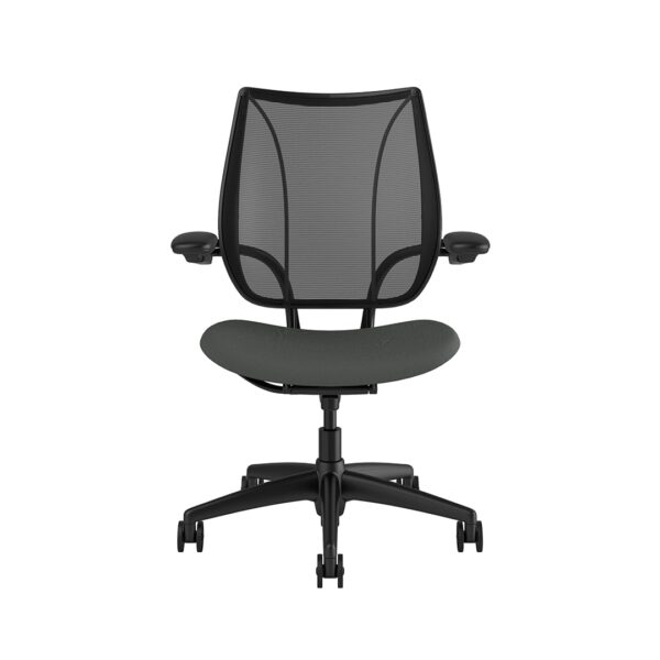 Liberty Task Chair: Black Frame, Standard Foam Seat