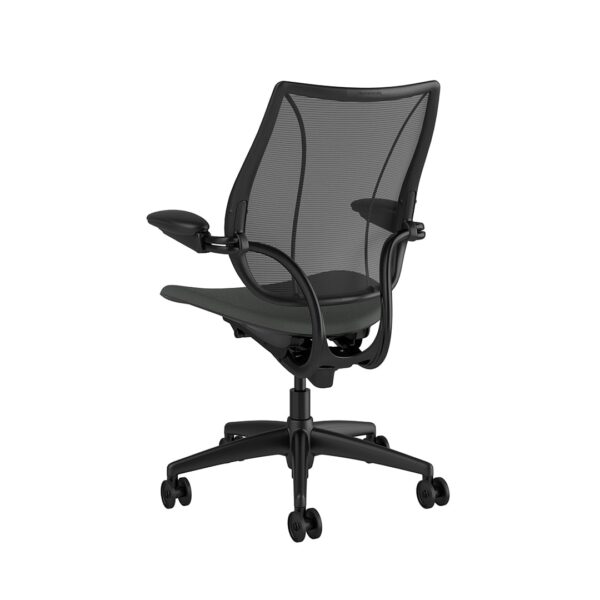 Liberty Task Chair: Black Frame, Standard Foam Seat - Image 3