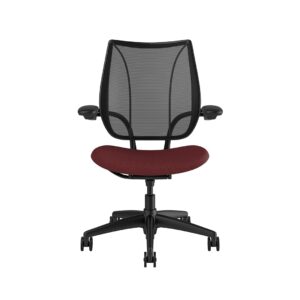 Liberty Task Chair: Black Frame, Standard Foam Seat