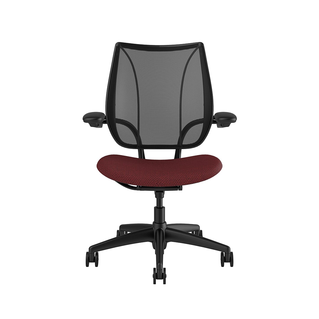 Liberty Task Chair: Black Frame, Standard Foam Seat
