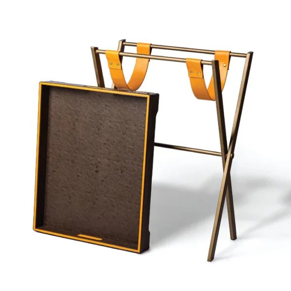 Dual Tone Butler Tray Brown - Image 2