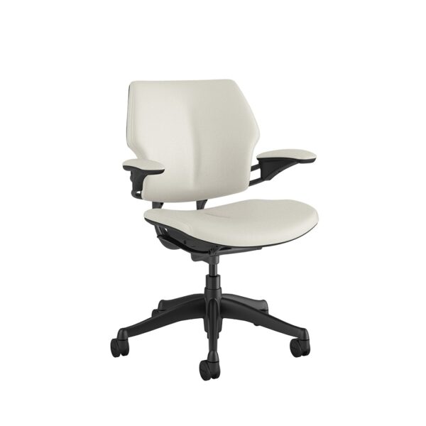Freedom Task Chair: Graphite Frame, Ticino Leather - Image 3