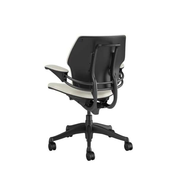 Freedom Task Chair: Graphite Frame, Ticino Leather - Image 4