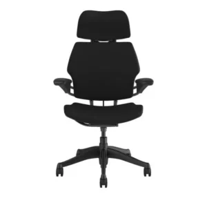 Freedom Headrest Chair: Graphite Frame, Black Fabric