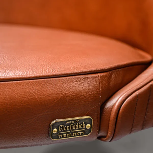 Linea Bar Stool Cognac - Image 4
