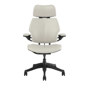 Freedom Headrest Chair: Graphite Frame, Ticino Leather