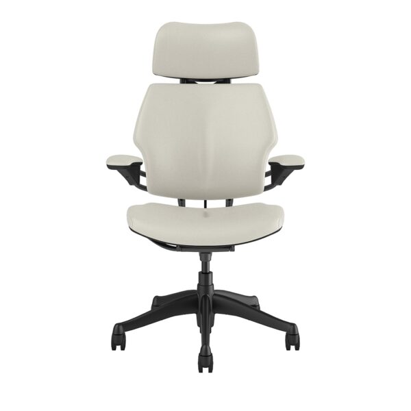 Freedom Headrest Chair: Graphite Frame, Ticino Leather