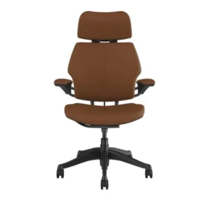Freedom Headrest Chair: Graphite Frame, Corvara Leather