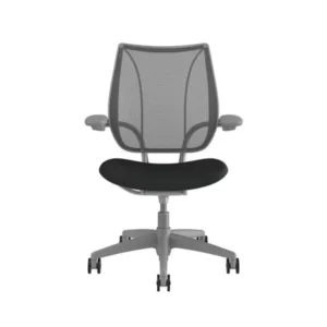 Liberty Task Chair: Grey Frame, Standard Foam Seat