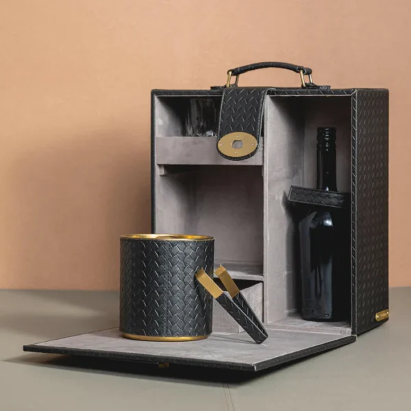 Entwine Briefcase Portable Bar Black - Image 3