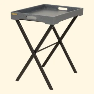 Entwine Tray On Stand Grey