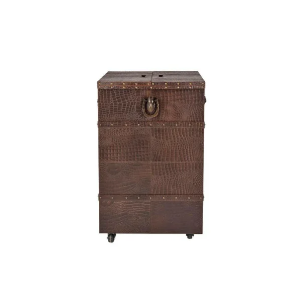 Panama Medium Flap Open Bar Brown - Image 3