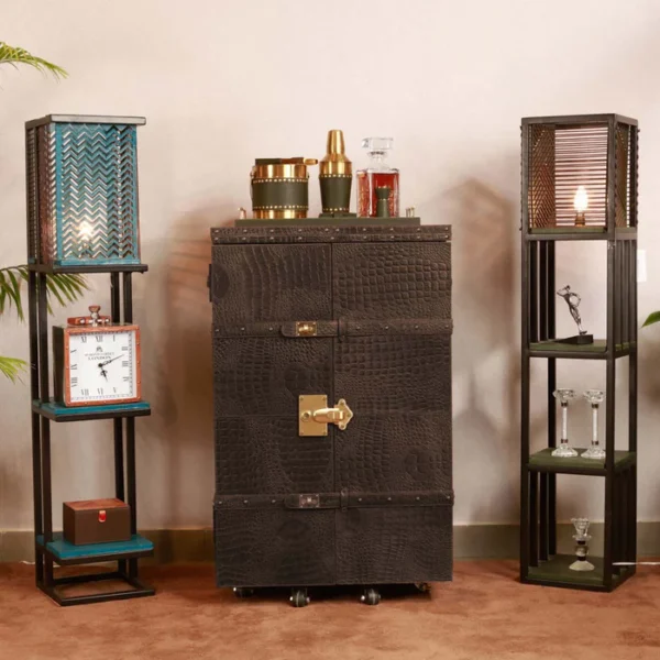 Panama Medium Flap Open Bar Brown - Image 4