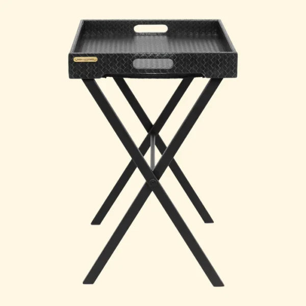 Entwine Tray On Stand Black - Image 2