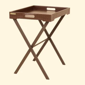 Entwine Tray On Stand Brown