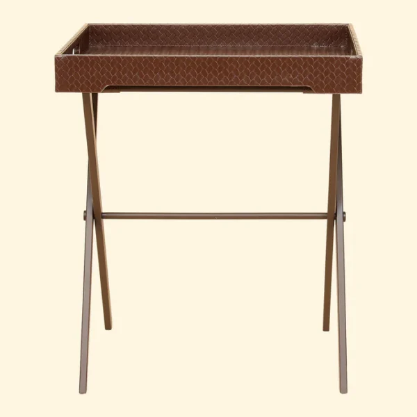 Entwine Tray On Stand Brown - Image 3