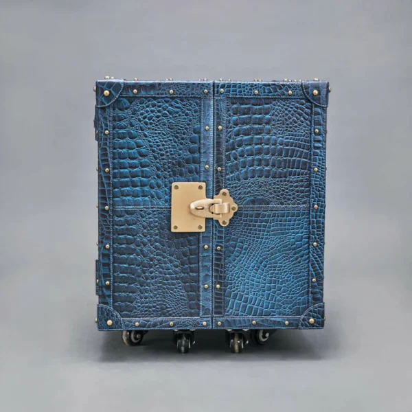 Miami Croco Small Sachin Bar Blue
