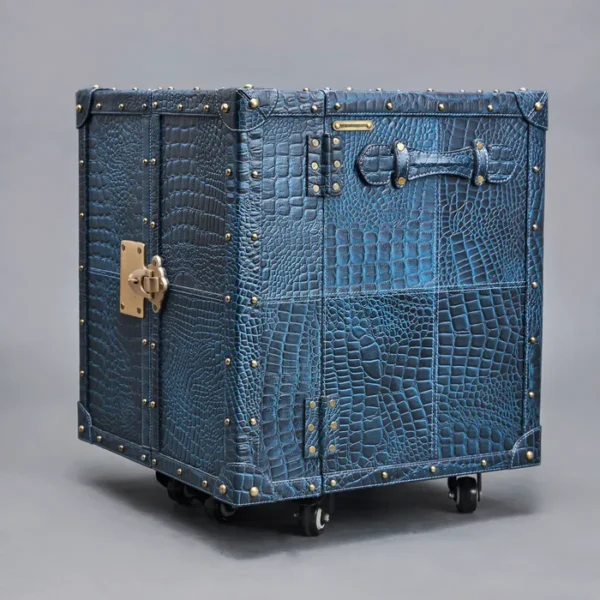 Miami Croco Small Sachin Bar Blue - Image 2