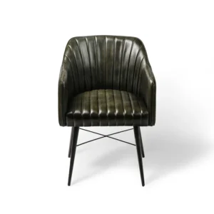 Linea Barrel Back Chair Grey