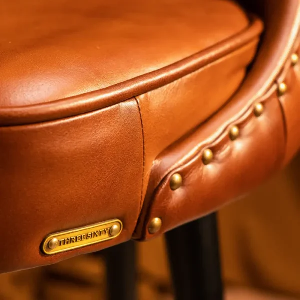 Chester Bar Stool Tan - Image 4