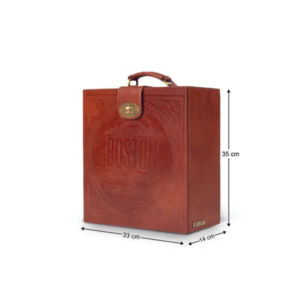Hyde Portable Briefcase Bar Tan - Image 3