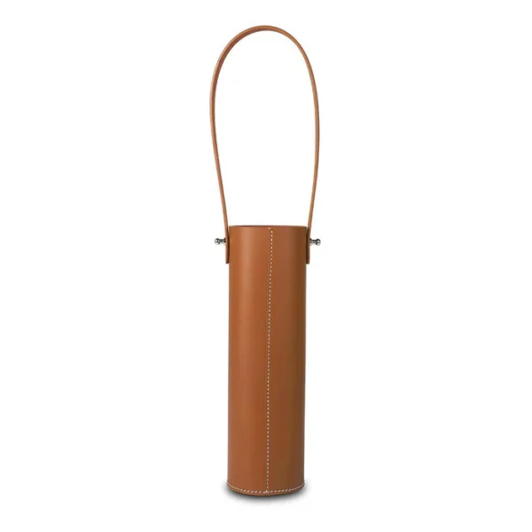 Modella Tall Single Wine Bottle Holder Cognac - Image 2