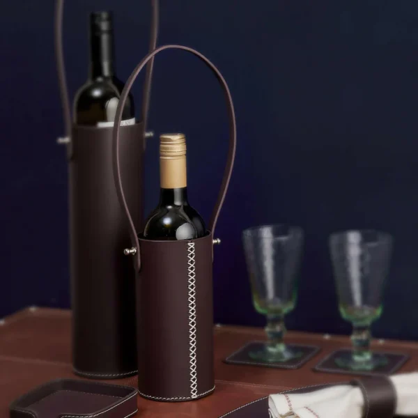 Modella Tall Single Wine Bottle Holder Bordeaux - Image 4