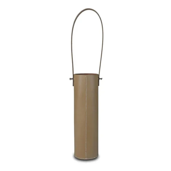 Modella Tall Single Wine Bottle Holder Taupe - Image 2