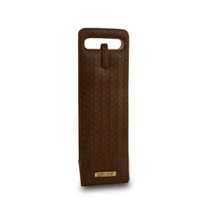 Entwine Wine Bottle Holder Brown