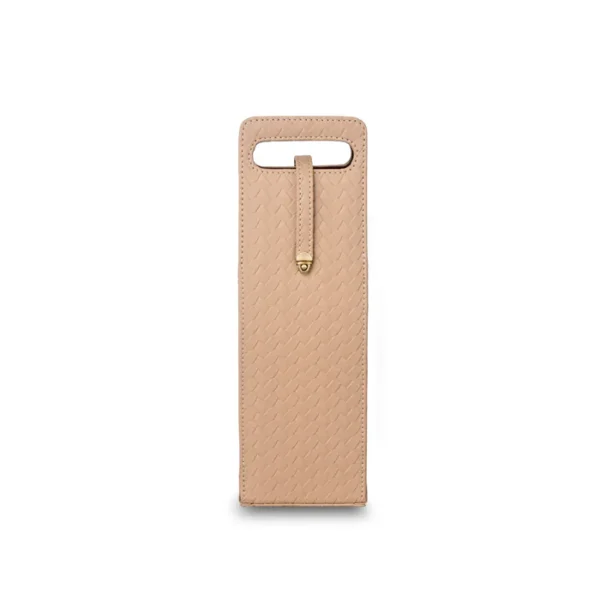 Entwine Wine Bottle Holder Beige